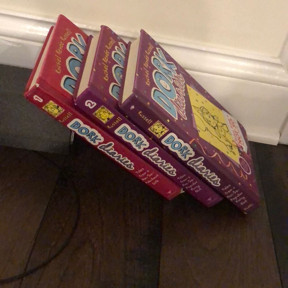 3 Hard cover Dork Diaries